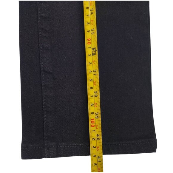 Kenneth Cole New York Slim Fit Mens Black Denim Jeans Straight Leg Cotton 30x32. - Picture 8 of 8